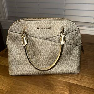 Michael Kors Metallic Gold Dome Purse